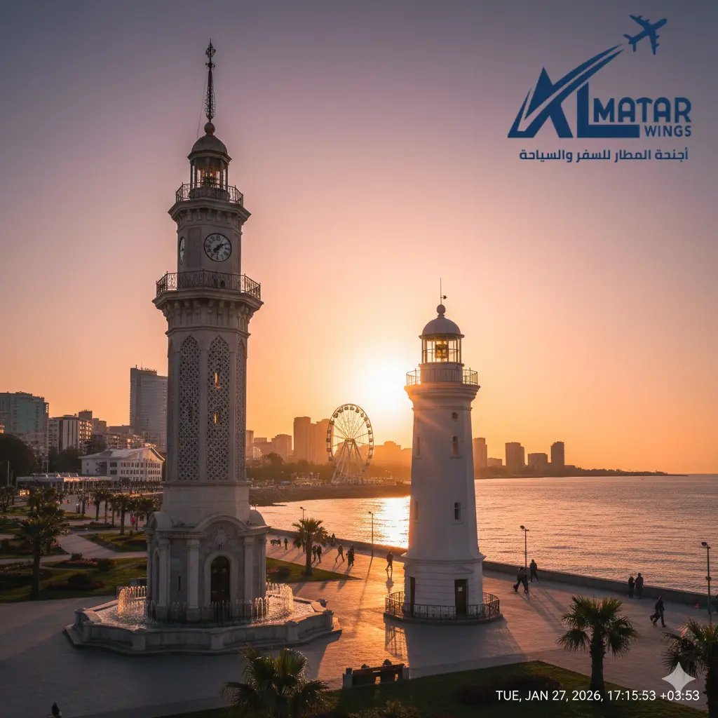 بكجات باتومي السياحية - برج تشاتشا التاريخي في جورجيا أجنحة المطار للسفر والسياحة.