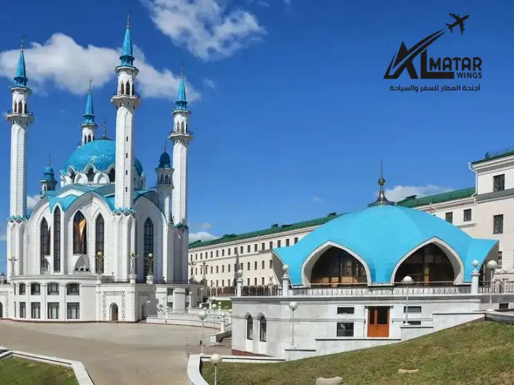 ​مسجد كول شريف في مدينة قازان بروسيا - وجهات سياحية أجنحة المطار